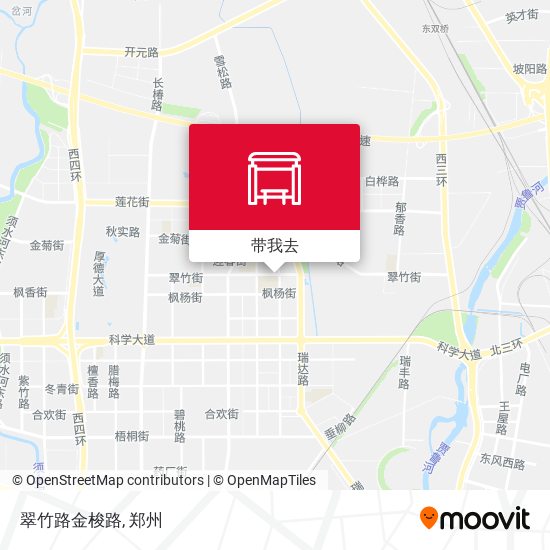 翠竹路金梭路地图