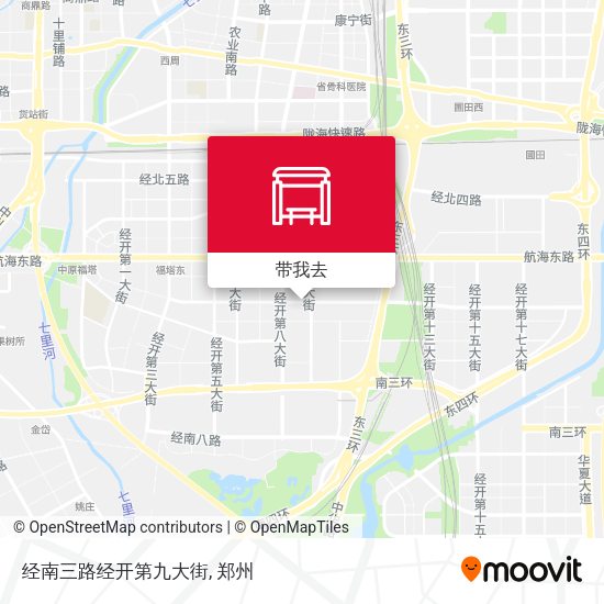 经南三路经开第九大街地图