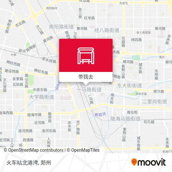 火车站北港湾地图
