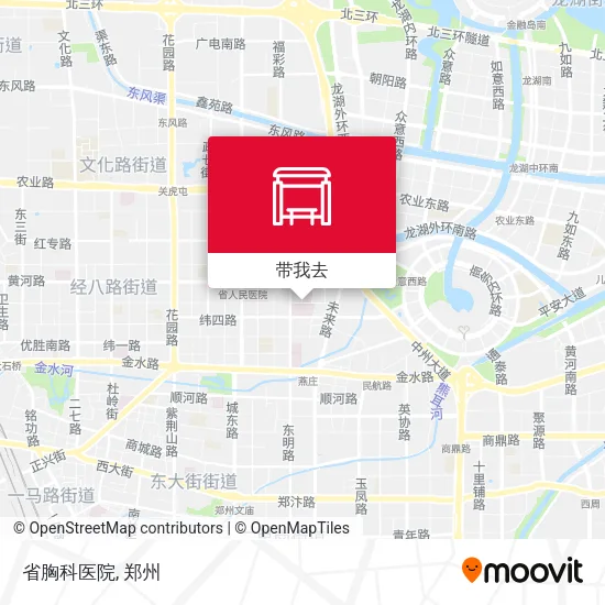 省胸科医院地图