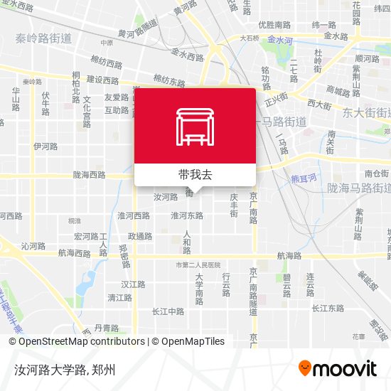 汝河路大学路地图