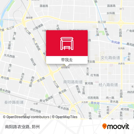 南阳路农业路地图