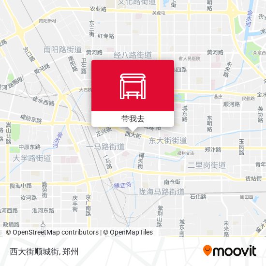 西大街顺城街地图