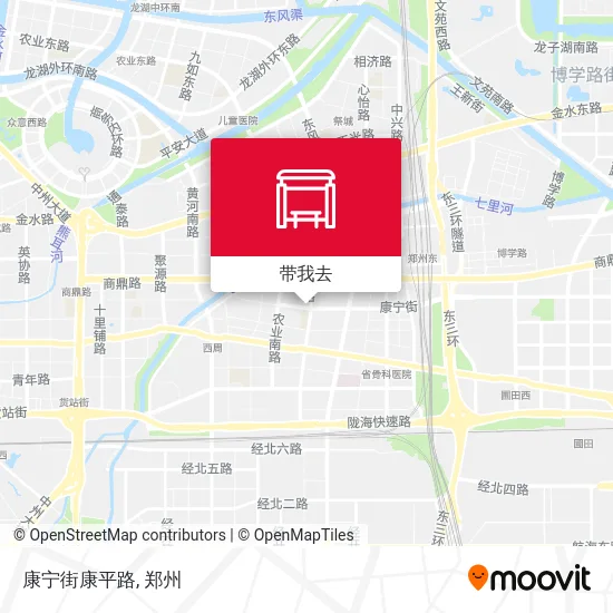 康宁街康平路地图