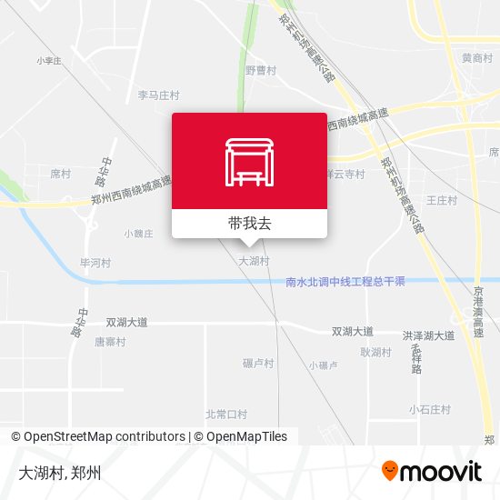 大湖村地图