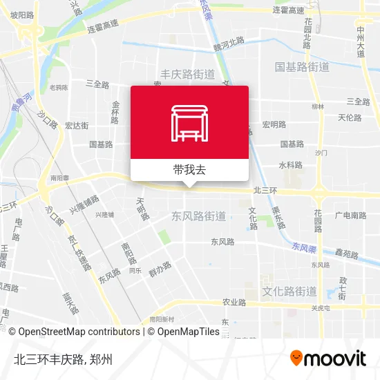 北三环丰庆路地图