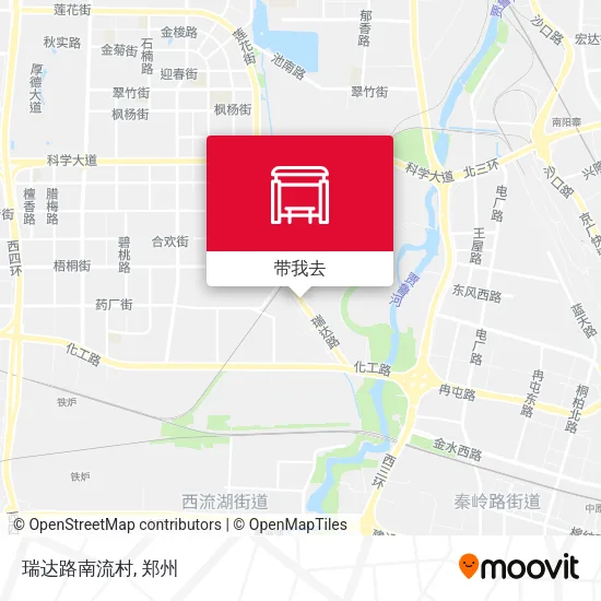 瑞达路南流村地图