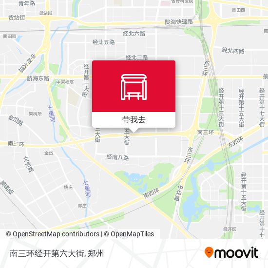 南三环经开第六大街地图