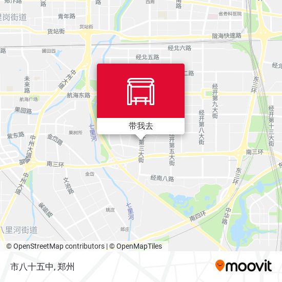 市八十五中地图