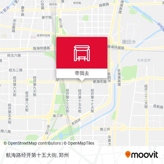 航海路经开第十五大街地图