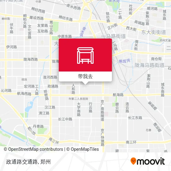 政通路交通路地图
