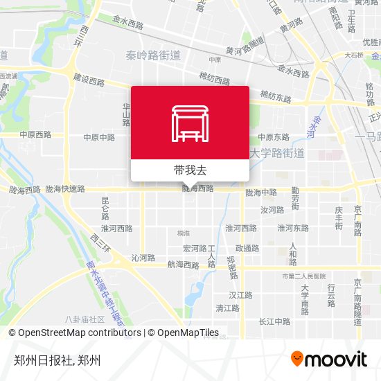 郑州日报社地图