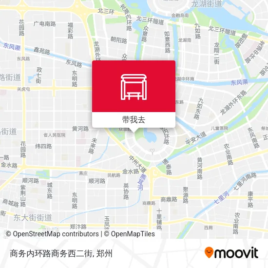 商务内环路商务西二街地图