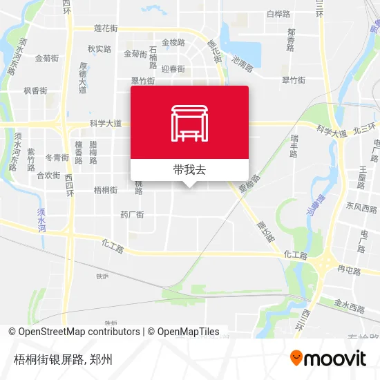 梧桐街银屏路地图