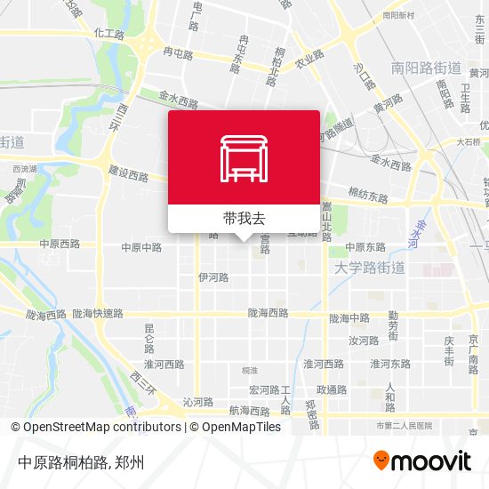 中原路桐柏路地图