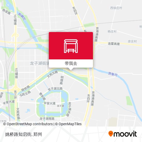姚桥路知启街地图