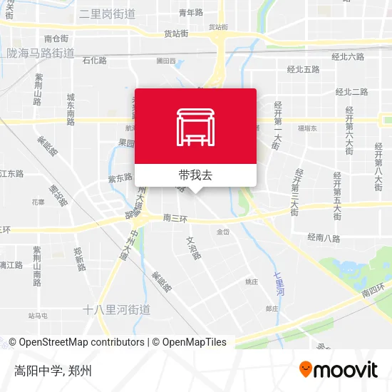 嵩阳中学地图