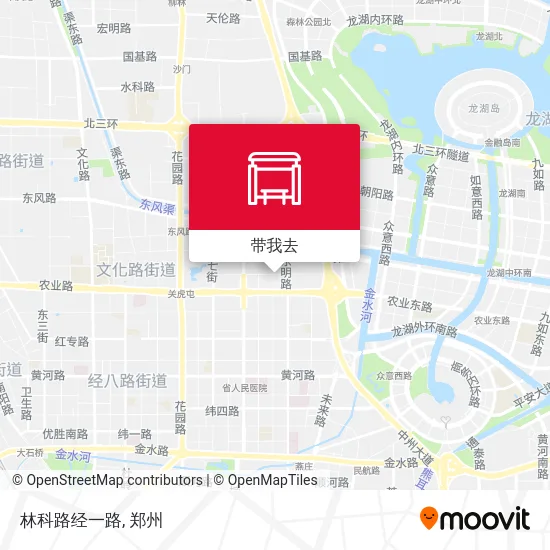 林科路经一路地图