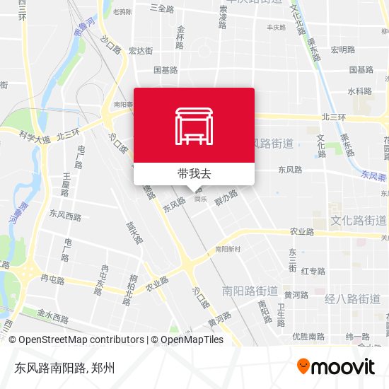 东风路南阳路地图