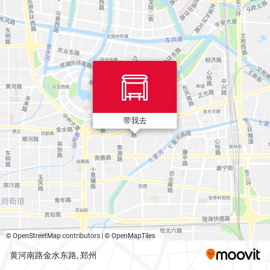 黄河南路金水东路地图