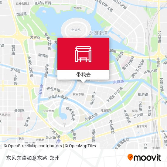 东风东路如意东路地图