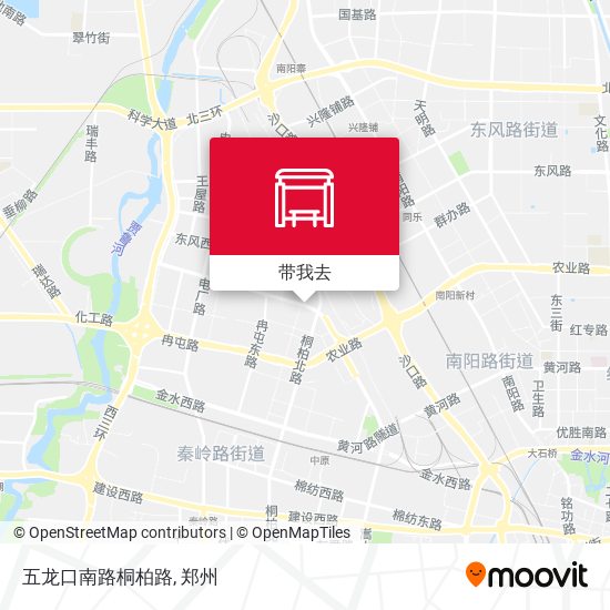 五龙口南路桐柏路地图