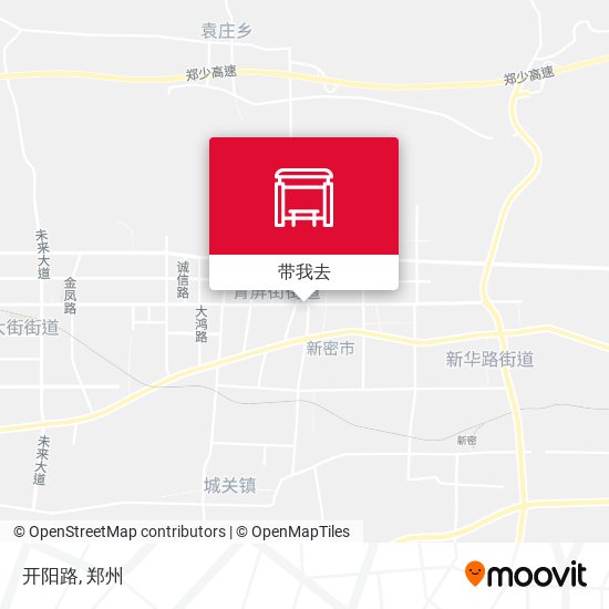 开阳路地图