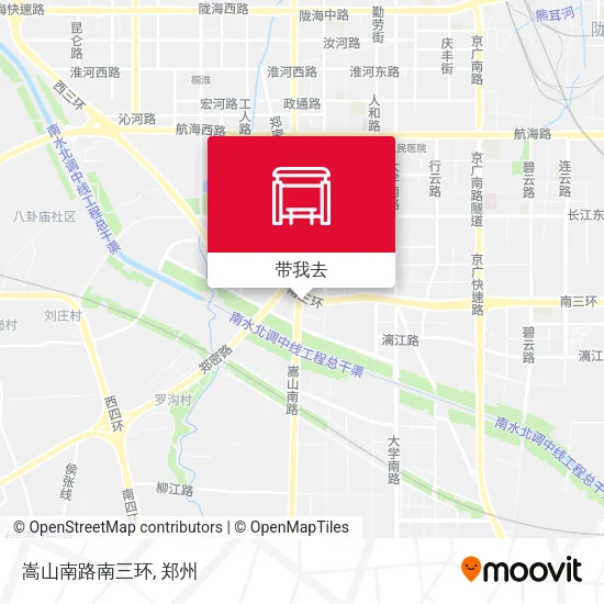 嵩山南路南三环地图