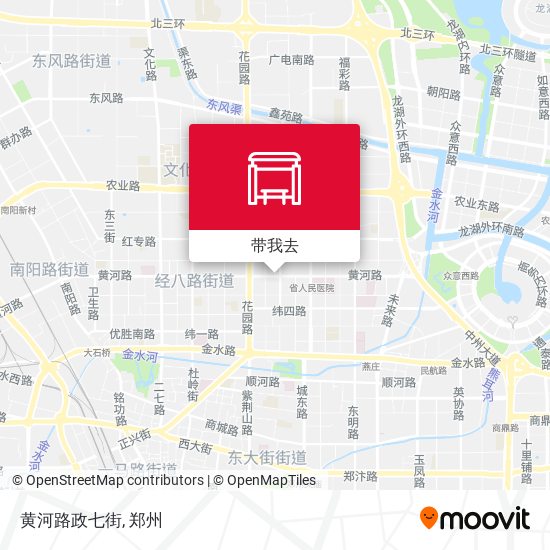 黄河路政七街地图