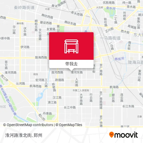 淮河路淮北街地图