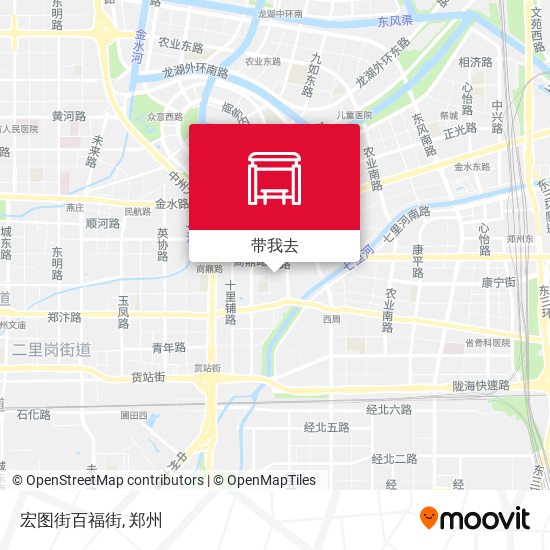 宏图街百福街地图