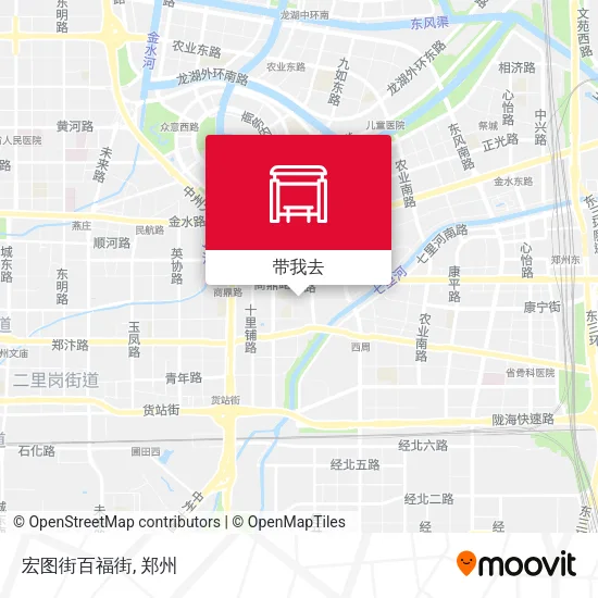 宏图街百福街地图
