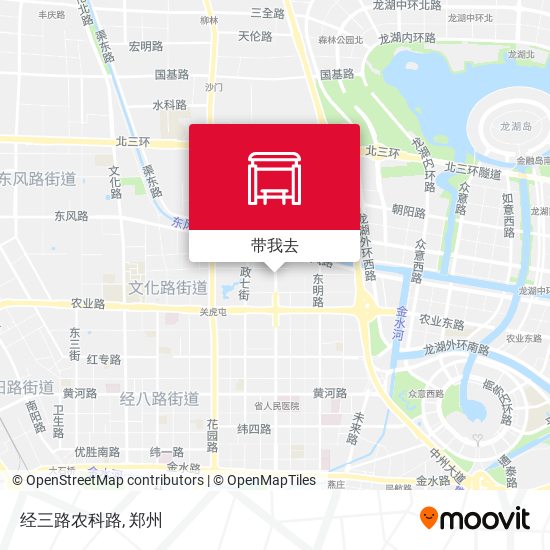 经三路农科路地图