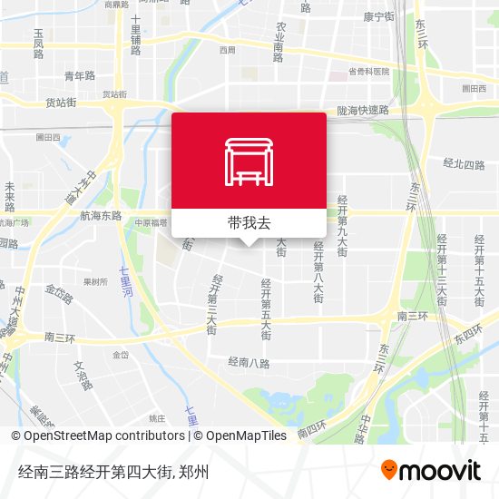 经南三路经开第四大街地图