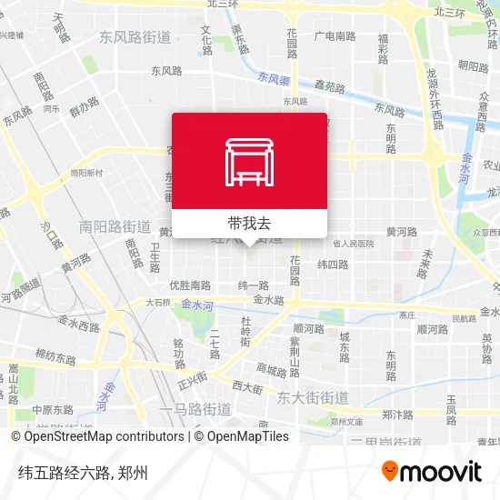 纬五路经六路地图