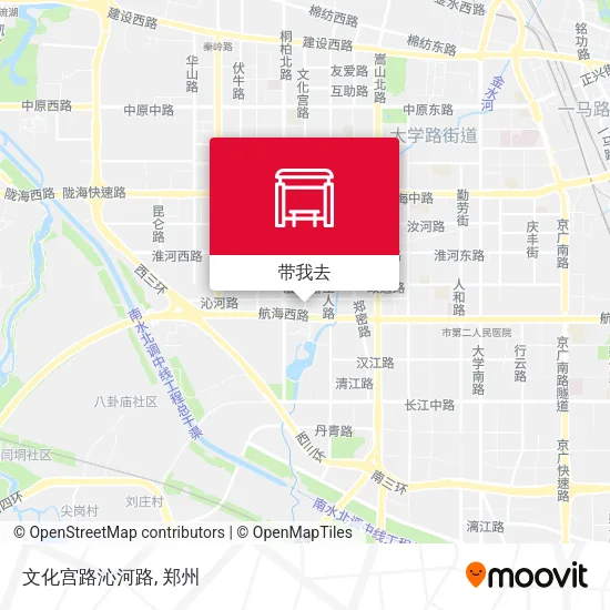 文化宫路沁河路地图