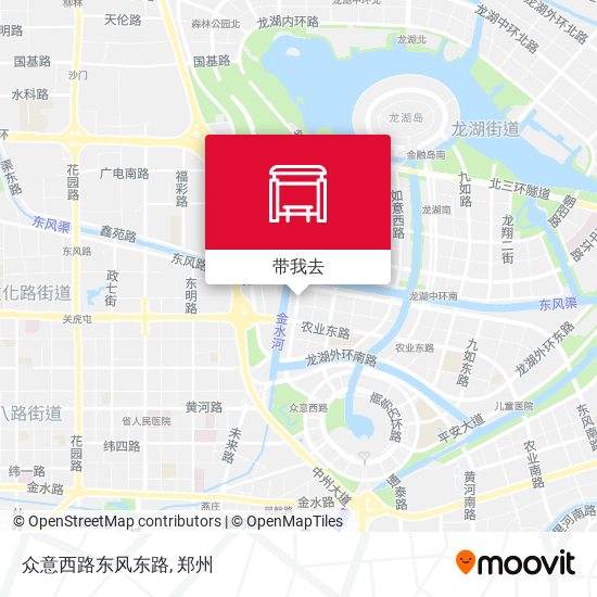 众意西路东风东路地图