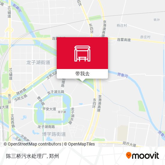 陈三桥污水处理厂地图