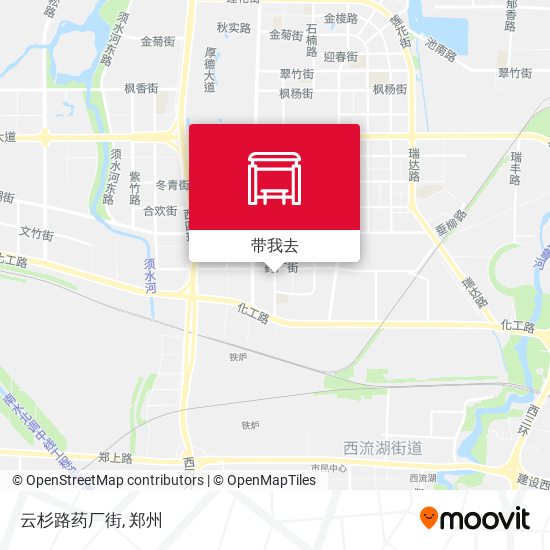 云杉路药厂街地图