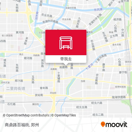 商鼎路百福街地图