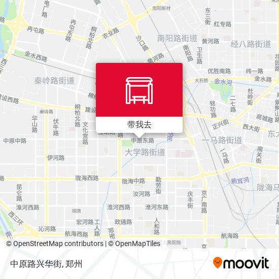 中原路兴华街地图