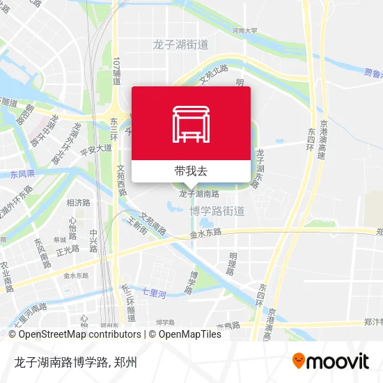 龙子湖南路博学路地图