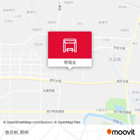 曾庄村地图