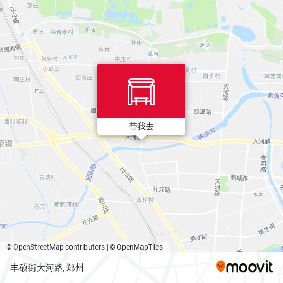 丰硕街大河路地图