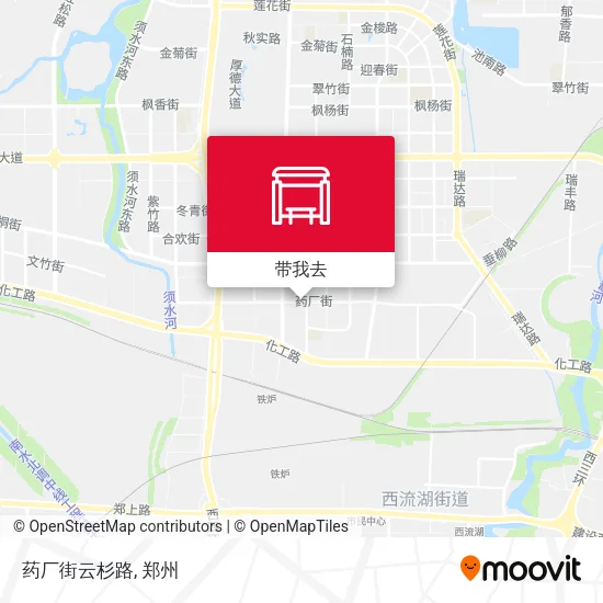 药厂街云杉路地图