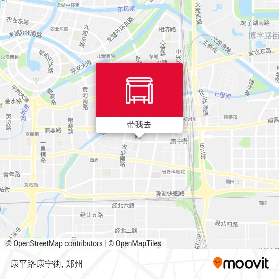 康平路康宁街地图