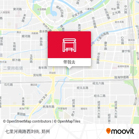 七里河南路西刘街地图