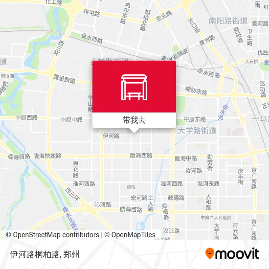 伊河路桐柏路地图