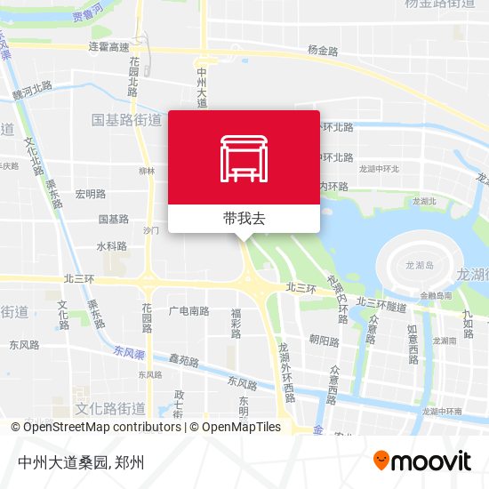 中州大道桑园地图