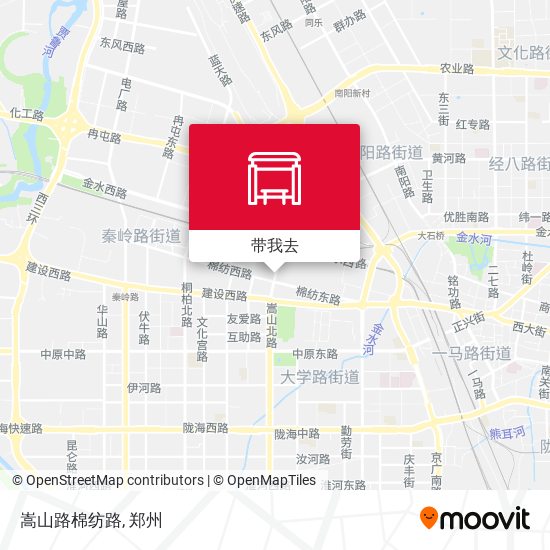 嵩山路棉纺路地图